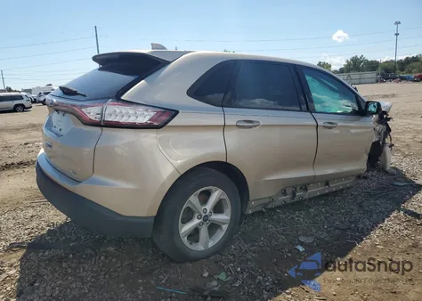 2017 Ford Edge Se из США, поврежденный, VIN 2FMPK4G92HBC66985